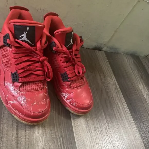 Jordan | Shoes | Nike Air Jordan 4 Fire Red Singles Day Size  display picture 1